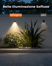 Carica l'immagine nel visualizzatore di Gallery, Luci da Esterno Giardino 8 Pezzi Lampade Solari da Giardino Bianco Caldo Luce Solare LED Impermeabile Creando un'atmosfe