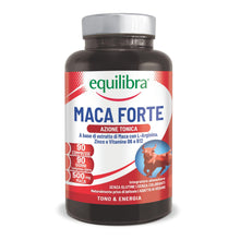 Carica l'immagine nel visualizzatore di Gallery, Equilibra Maca Forte Altodosata 500mg, 90 Compresse, Tono e Vigore Fisico