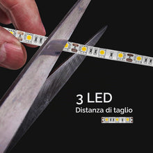 Carica l'immagine nel visualizzatore di Gallery, V-TAC Striscia Led da Esterno IP65 Impermeabile 11W - 5 Metri di Lunghezza - SMD 5050 Alta Luminosità - Strisce Led - St