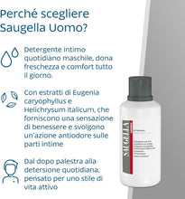 Carica l'immagine nel visualizzatore di Gallery, Saugella Uomo Detergente Intimo e Corpo Rivitalizzante Antiodore