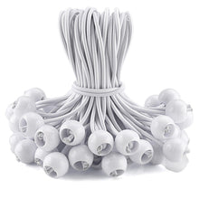 Carica l'immagine nel visualizzatore di Gallery, 50 Pezzi Corde Elastiche con Sfere, Corda Elastica per Teloni Elastici 15 cm Occhielli per Teloni Tende Baldacchino Stri