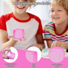 Carica l'immagine nel visualizzatore di Gallery, Giocattoli da Schiacciare Cubi Morbidi Giocattolo Cubo di Ghiaccio，Cubi Morbidi Giocattoli da Schiacciare，Giocattoli Sen