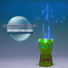 Carica l'immagine nel visualizzatore di Gallery, Gazillion Bubble Flare | Macchina per bolle di sapone per bambini |Luci LED e Suoni di Fuochi d’Artificio | Giocattolo p