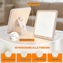 Carica l'immagine nel visualizzatore di Gallery, Caldarax Lampada per Terapia della Luce 15000 Lux, Lampada a Luce Diurna senza Sfarfallio/UV, 3 Temperature di Colore, 5