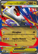 Carica l'immagine nel visualizzatore di Gallery, Pokémon: collezione Mega Latias-ex del GCC Pokémon (una carta promozionale olografica, una carta lenticolare gigante e quattro buste di espansione)