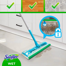 Carica l'immagine nel visualizzatore di Gallery, Swiffer Wet Lavapavimenti, 48 Panni Umidi, Limone, Maxi Formato, Pulizia Igienica Profonda, Rimuove Sporco e Batteri, per Tutti I Tipi di Pavimenti