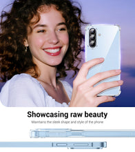 Carica l'immagine nel visualizzatore di Gallery, FLLAO Cover per Samsung Galaxy A18/A17 5G/4G, TPU Bumper, Trasparente