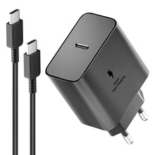 Carica l'immagine nel visualizzatore di Gallery, 45W USB C Caricatore Caricabatterie Rapido Caricabatterie Sumsamg Veloce con 2M Cavo per Samsung Galaxy S25 S24 S23 S23+ /S23 Ultra /S22/S21/S20/Note20/A73/A53/S10 Tipo C Spina Ricarica Adattatore