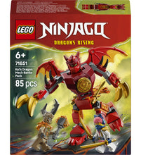 Carica l'immagine nel visualizzatore di Gallery, LEGO Ninjago Battle Pack Mech Drago di Kai 71851