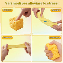 Carica l'immagine nel visualizzatore di Gallery, 3 Pezzi Giocattoli Burro Squishies Squeeze, Burro Giocattolo da Schiacciare Antistress, Giocattolo da Spremere di Burro 