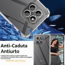 Carica l'immagine nel visualizzatore di Gallery, ISOI - Cover compatibile con Honor 400 Smart 5G Custodia, con Paraurti Airbag Antiurto Protezione Completa, Case Protett