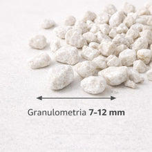 Carica l'immagine nel visualizzatore di Gallery, Ghiaia Bianca Decorativa 7–12 mm Pre-lavata – Sassolini per Vasi e Giardino – Ideale per Drenaggio e Decoro – Pietra Nat
