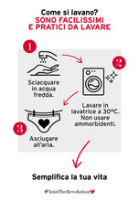 Carica l'immagine nel visualizzatore di Gallery, Lovable Slip da Ciclo Mestruale Flusso Abbondante Period Panties Bi-pack Donna x2