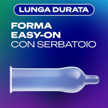Carica l'immagine nel visualizzatore di Gallery, Durex Mix Performance, Preservativi Durex Lunga Durata e Sync, Preservativi Ritardanti per Lui e con Rilievi e Nervature per Lei, 24 Profilattici