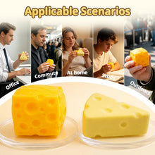 Carica l'immagine nel visualizzatore di Gallery, 2 pezzi Cheese Squishy Shapes Giocattoli Sensorial,Giocattolo Squishy
