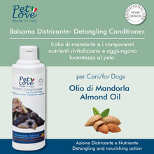Carica l&#39;immagine nel visualizzatore di Gallery, Pet Love Balsamo Profumato Districante Scioglinodi per Cani – Azione Districante e Nutriente – 250 ml