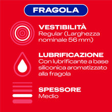 Carica l'immagine nel visualizzatore di Gallery, Durex Fun Explosion Mix di Preservativi Sottili, Con Rilievi e Nervature e Aromatizzati alla Fragola, 40 Profilattici, E