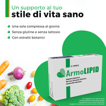 Carica l'immagine nel visualizzatore di Gallery, Armolipid 30 Compresse, Integratore Alimentare con Riso Rosso Fermentato, Acido Folico, Policosanoli, Coenzima Q10 e Ast