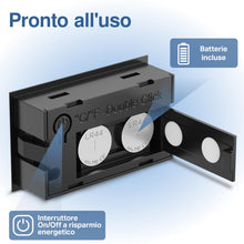 Carica l'immagine nel visualizzatore di Gallery, Mini termometro digitale 3 pz. - Igrometro piccolo, nero