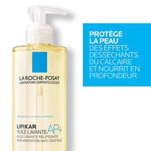 Carica l&#39;immagine nel visualizzatore di Gallery, La Roche-Posay Lipikar Olio Detergente AP+, Olio Doccia Detergente, Per Pelli Sensibili, Anti-Arrossamento, Ultra-Idratazione, Formula con Aqua Posae Filiformis, Burro di Karité, Niacinamide, 400 ml