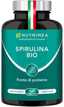 Carica l'immagine nel visualizzatore di Gallery, SPIRULINA BIO PURA 1500 mg | 540 Compresse | 6 Mesi di Scorta | Nutrimea