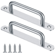 Carica l'immagine nel visualizzatore di Gallery, 2 Pezzi Maniglia Porta Scorrevole Acciaio Inox,Maniglie per Porte Scorrevoli per Porta per Cassetti Porte Armadietto Arm