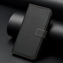 Carica l'immagine nel visualizzatore di Gallery, Cover per iPhone 13 / iPhone 14 Custodia a Libro in Pelle,Nero