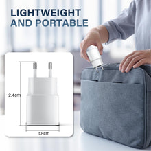 Carica l&#39;immagine nel visualizzatore di Gallery, 25W Caricatore for iPhone 14/14 Pro/14 Pro Max/13/13 Pro/13 Pro Max/12/12Pro/12 ProMax/11/11Pro/11 ProMax, Caricabatterie Rapido iPhone with 2M Cavo USB C- Lightning Spina Adattatore Alimentatore