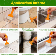 Carica l'immagine nel visualizzatore di Gallery, 500g Guaina Liquida Impermeabilizzante,Sigillante Impermeabile Trasparente per Interni &amp; Esterni,Tetti,Bagni,Fornisce Pr