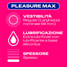 Carica l'immagine nel visualizzatore di Gallery, Durex Fun Explosion Mix di Preservativi Sottili, Con Rilievi e Nervature e Aromatizzati alla Fragola, 40 Profilattici, E