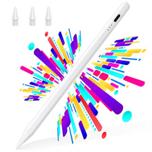 Carica l'immagine nel visualizzatore di Gallery, BAZO Penna Compatibile con iPad 2018-2025, Penna per iPad Palm Rejection, Ricarica rapida, Sensibilità All'inclinazione, per ipad 11 A16/10/9/8/7/6,Pro 11/12.9,Air 3/4/5/M2/M3,Mini 5/6. bs