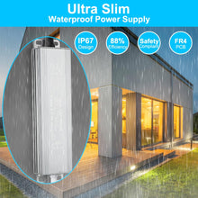 Carica l'immagine nel visualizzatore di Gallery, OFFCUP Alimentatore 12V 60W 5A, Driver LED IP67, AC 170-250V