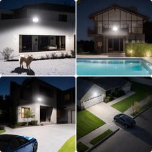 Carica l'immagine nel visualizzatore di Gallery, Faretto LED Da Esterno 50W 2 Pezzi - 5000LM 6500K Super Luminoso Bianco Freddo Faro LED Esterno, IP66 Impermeabile Luce 