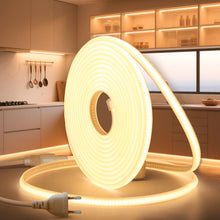Carica l'immagine nel visualizzatore di Gallery, BRIMETI Striscia COB LED Luce 220V 2M Blanc Chaud 3000K Impermeabile IP65 LED Neon Nastro Alta Luminosità 320LED/m Fless