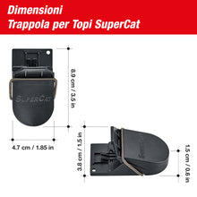 Carica l'immagine nel visualizzatore di Gallery, SWISSINNO Trappola per Topi, 8 Trappole Riutilizzabili con Esca SuperCat