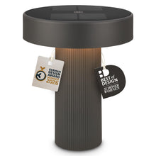 Carica l'immagine nel visualizzatore di Gallery, BRILONER - Poga lampada da tavolo senza fili, pannello solare, touch dimmer continuo, ip44, cavo usb-c, lampada solare d