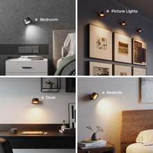 Carica l'immagine nel visualizzatore di Gallery, FULEN Lampada da Parete a LED, Lampada da Parete Touch Telecomando 3 Colori Luminosità Dimmerabile 3200mAh Batteria Rica