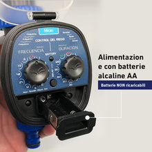 Carica l'immagine nel visualizzatore di Gallery, Aqua Control C4099O Programmatore d'irrigazione da giardino, per tutti i tipi di rubinetti, apertura a 0 bar. Vecchio C4