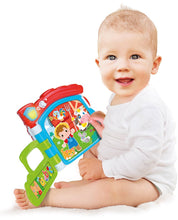 Carica l'immagine nel visualizzatore di Gallery, Baby Clementoni - Il Mio Primo Libro della Fattoria, Gioco Educativo Bambini 10 Mesi-3 Anni, Libro Interattivo, Suoni e Immagini per Riconoscere gli Animali della Fattoria, Lingua Italiana, 17222