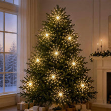 Carica l'immagine nel visualizzatore di Gallery, Joycome 2 Pezzi 198 LED Luci Fuochi d'Artificio Batteria - Bianco Caldo