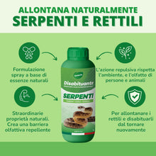 Carica l'immagine nel visualizzatore di Gallery, Gardemia Disabituante Anti Serpenti Granulare 1L Sgradito Azione Naturale Barriera Olfattiva a Vipere Bisce Rettili Giar