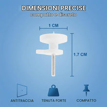 Carica l'immagine nel visualizzatore di Gallery, GXGM 50 Pezzi Chiodi Per Quadri Muro Senza Foratura,Mini Ganci Da Parete, Versatili E Portatili, Per Cornici Fotografich
