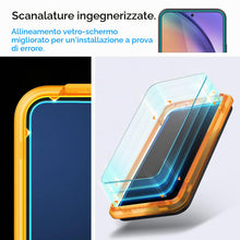 Carica l'immagine nel visualizzatore di Gallery, Spigen AlignMaster Vetro Temperato [2 Pezzi] per Samsung Galaxy A54 5G