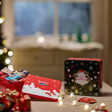 Carica l'immagine nel visualizzatore di Gallery, Loacker - Latta Best of Moments Happy Holidays - Confezione Assortita - 100% Nocciole Italiane in un Mix di Bontà a Base di wafer al Cioccolato - Idea Regalo Natale - Confezione da 307,5g