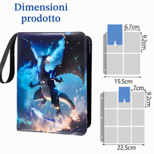 Carica l'immagine nel visualizzatore di Gallery, Raccoglitore per Carte,Collezione Album da 50 Pagine con 900 Tasche,Copertina Impermeabile in PU,Compatibile con Tutti i