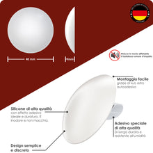 Carica l'immagine nel visualizzatore di Gallery, WEIDEBACH® 6x discreti fermaporta maniglia a muro