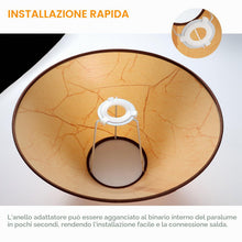 Carica l'immagine nel visualizzatore di Gallery, 10 Pezzi Anello Riduttore Paralume da E27 a E14, Paralume Anello Convertitore, Plastica Paralume Anello Riduttore Utiliz