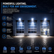 Carica l'immagine nel visualizzatore di Gallery, V-TAC Faro LED da Esterno 50W - [Chip Samsung + Tecnologia RLE + Innovativa Copertura in Policarbonato] - Alta Luminosit