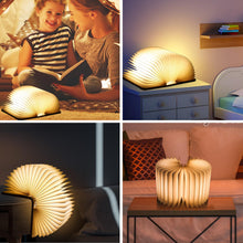 Carica l'immagine nel visualizzatore di Gallery, Luthando Lampada da libro a LED, lampada da libro, lampada pieghevole per libri, illuminazione d'atmosfera a LED, lampad