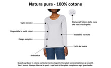 Carica l'immagine nel visualizzatore di Gallery, Berydale Maglietta a maniche lunghe con scollo rotondo in 100% cotone, Donna, Nero/bianco/grigio (confezione da 3), M